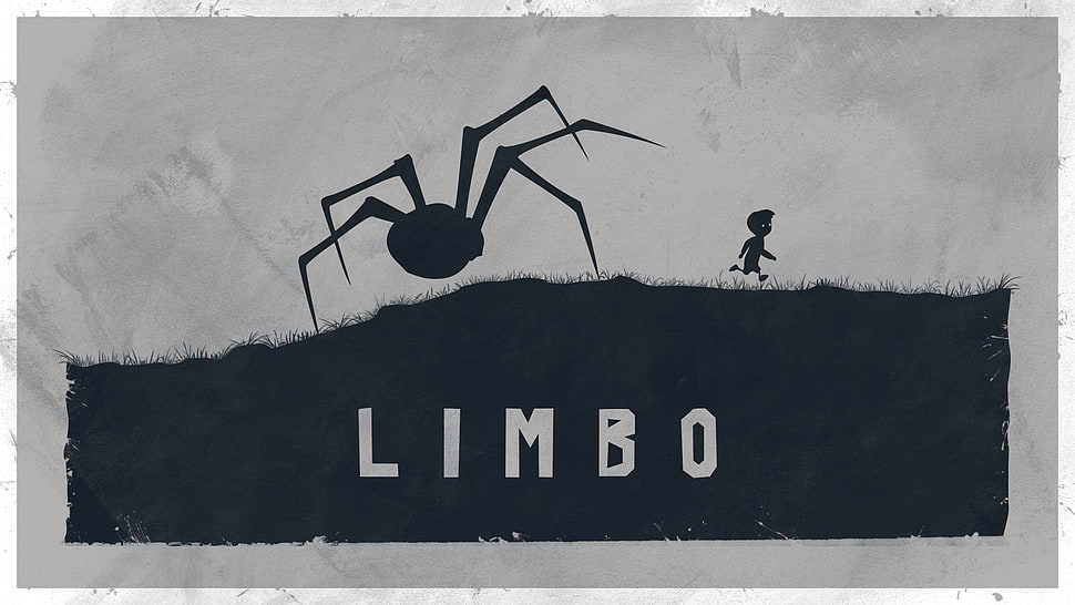 black and white Limbo HD wallpaper